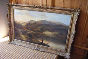 Henry Cooper oil painting